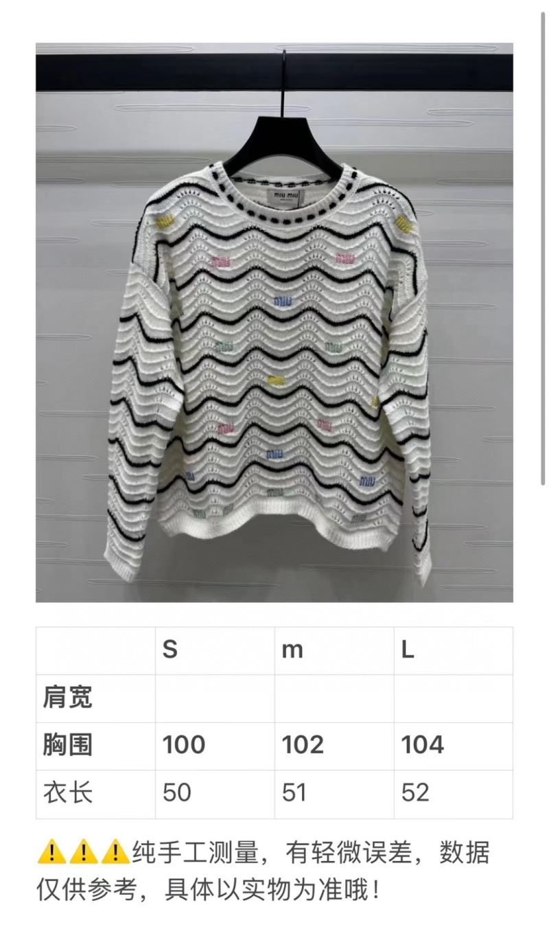 Miu Miu Sweaters